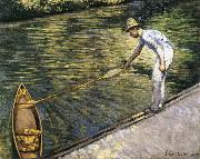 Gustave Caillebotte Tug the racing boat oil painting on canvas